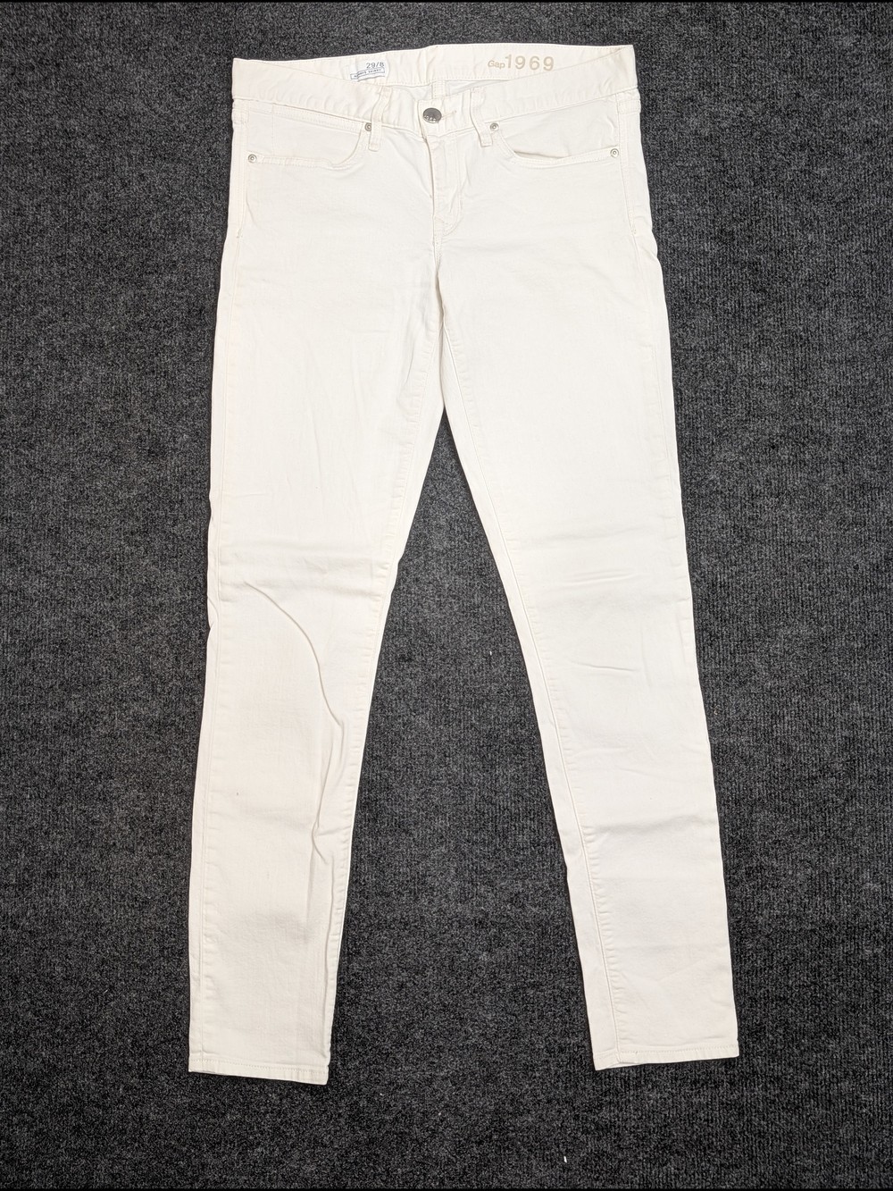 Gap 1969: "Always Skinny" Jeans - White - Size 29/8